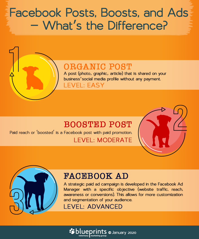 The difference in FB ads